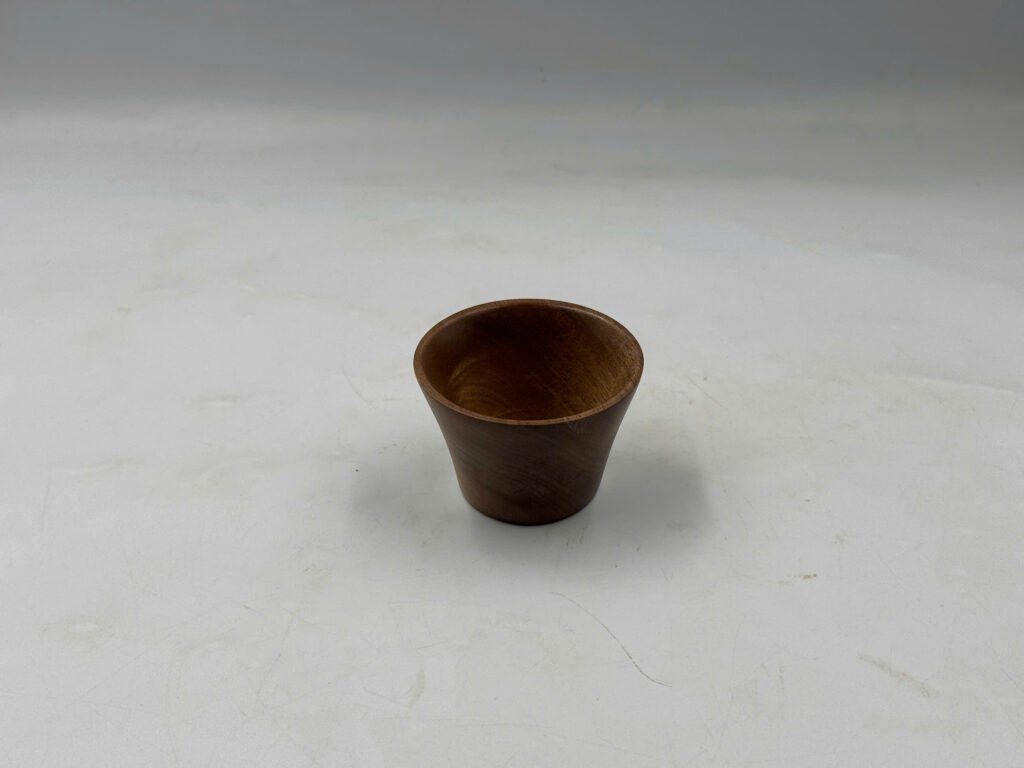 Acacia Wood Cup D6.5H4.5 cm