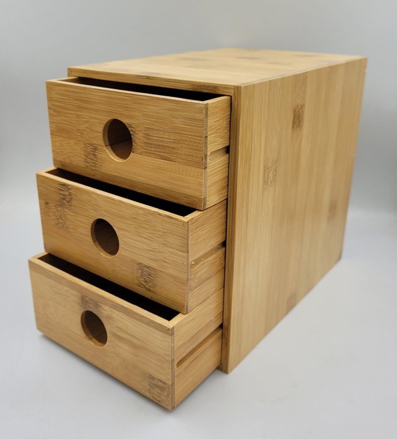 Eco-friendly stationery bamboo tray type 4