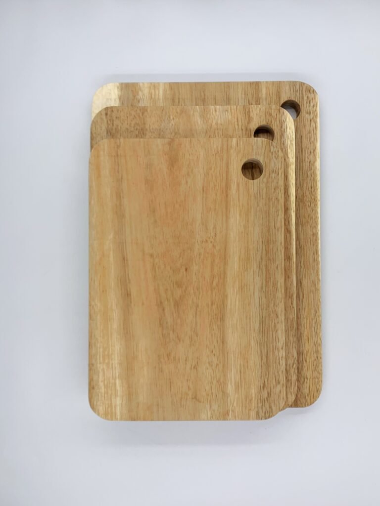 Type 2 wooden cutting board with dimensions