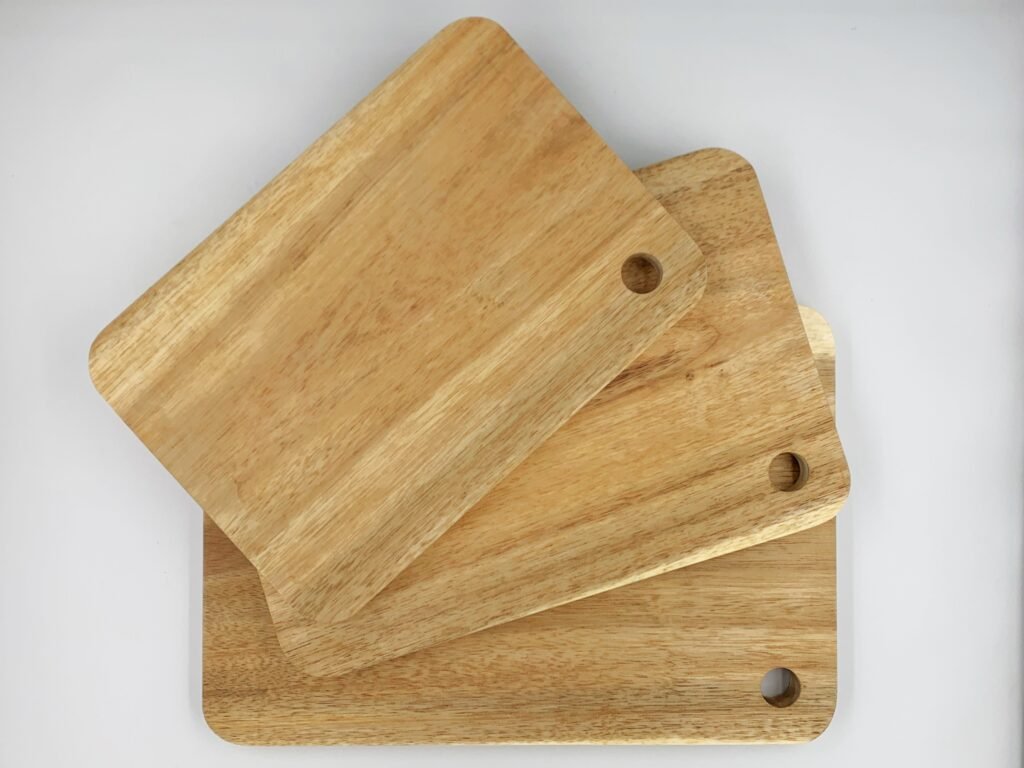 wooden cutting board with dimensions